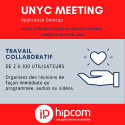 [INFOGRAPHIE] Unyc Meeting : solution de visioconférence & travail collaboratif à distance